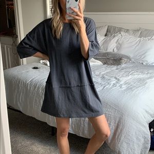 Oversized T-shirt dress